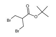 tert-butyl 3-bromo-2-(bromomethyl)propanoate Structure