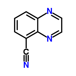 5-Cyano-quinoxaline结构式