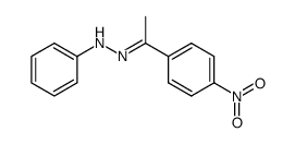 4-nitroacetophenone phenylhydrazone结构式