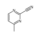 4-甲基-2-嘧啶甲腈结构式