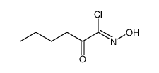 (Z)-N-hydroxy-2-oxohexanimidoyl chloride Structure