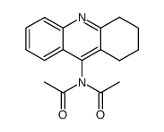 N-(1,2,3,4-tetrahydro-acridin-9-yl)-diacetamide Structure