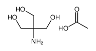 [1,3-dihydroxy-2-(hydroxymethyl)propan-2-yl]azanium,acetate Structure