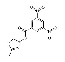 3-methylcyclopent-2-en-1-yl 3,5-dinitrobenzoate结构式