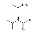 isopropyl-carbamic acid , isopropylamine salt Structure