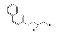 [(2R)-2,3-dihydroxypropyl] 3-phenylprop-2-enoate结构式