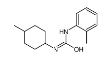 1-(4-methylcyclohexyl)-3-(2-methylphenyl)urea Structure