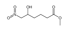 methyl 5-hydroxy-6-nitrohexanoate结构式