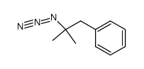 2-azido-2-methyl-3-phenylpropane Structure