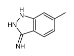 6-甲基-1H-吲唑-3-胺结构式