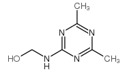Methanol, [(4,6-dimethyl-1,3,5-triazin-2-yl)amino]- (9CI)结构式