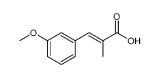 (E)-3-(3-Methoxyphenyl)-2-Methylacrylic acid结构式