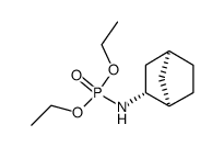 diethyl N-exo-norbornylphosphoramidate Structure