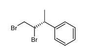 ((2R,3R)-3,4-dibromobutan-2-yl)benzene结构式