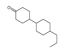 4-Propyl-bi(cyclohexyl)-4-one structure