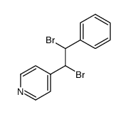4-(α,β-dibromo-phenethyl)-pyridine结构式