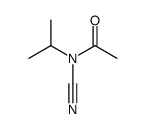 N-cyano-N-propan-2-ylacetamide Structure