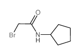 2-Bromo-N-cyclopentylacetamide Structure