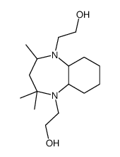 2-[5-(2-hydroxyethyl)-2,4,4-trimethyl-2,3,5a,6,7,8,9,9a-octahydrobenzo[b][1,4]diazepin-1-yl]ethanol Structure
