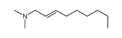 N,N-dimethylnon-2-en-1-amine结构式