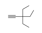 3,3-diethylpent-1-yne结构式