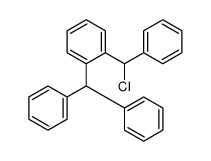 1-benzhydryl-2-[chloro(phenyl)methyl]benzene结构式