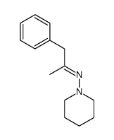 [1-Methyl-2-phenyl-eth-(E)-ylidene]-piperidin-1-yl-amine Structure