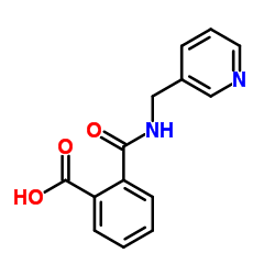 N-PYRIDIN-3-YLMETHYL-PHTHALAMIC ACID结构式