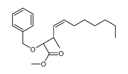 methyl (E,2R,3R)-3-methyl-2-phenylmethoxyundec-4-enoate结构式