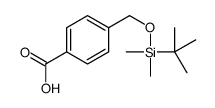 4-[(叔丁基二甲基甲硅烷基氧基)甲基]苯甲酸结构式