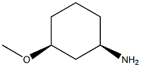 顺式-3-甲氧基环己胺结构式