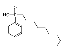 nonyl(phenyl)phosphinic acid结构式
