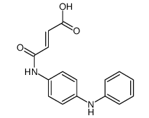 (E)-4-(4-anilinoanilino)-4-oxobut-2-enoic acid结构式