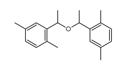 bis-[1-(2,5-dimethyl-phenyl)-ethyl]-ether Structure