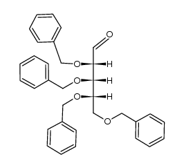 2,3,4,5-tetrabenzylribos结构式