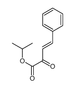 propan-2-yl 2-oxo-4-phenylbut-3-enoate结构式