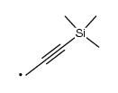 3-trimethylsilylprop-2-ynyl radical结构式