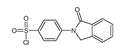 4-(N-酞内酰胺)苯基磺酰氯结构式