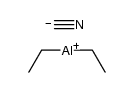 diethylaluminium cyanide Structure