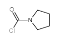 1-pyrrolidinecarbonyl chloride Structure
