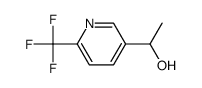 1-(6-(三氟甲基)吡啶-3-基)乙醇结构式