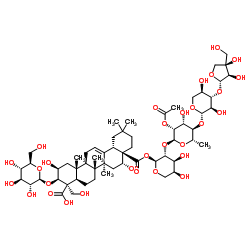 2''-O-Acetyl-platyconic acid A结构式