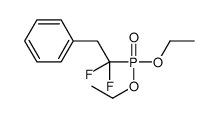 (2-diethoxyphosphoryl-2,2-difluoroethyl)benzene结构式