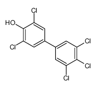 4'-hydroxy-3,4,5,3',5'-pentachlorobiphenyl结构式