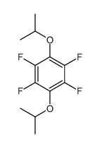 1,2,4,5-tetrafluoro-3,6-di(propan-2-yloxy)benzene结构式