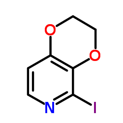 5-Iodo-2,3-dihydro[1,4]dioxino[2,3-c]pyridine Structure