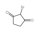 2-溴-1,3-环戊二酮结构式