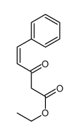 ethyl 3-oxo-5-phenylpent-4-enoate结构式