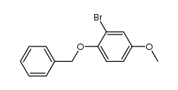 benzyl 2-bromo-4-methoxyphenyl ether结构式