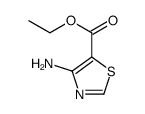 4-氨基噻唑-5-羧酸乙酯结构式